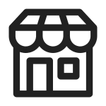 Building Shop SVG Icon
